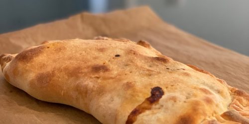 Ham and Cheese Breakfast Calzone