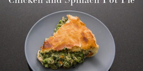 Creamy Chicken and Spinach Pot Pie Recipe