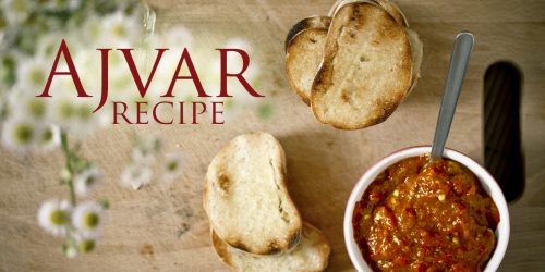 Traditional Bosnian Ajvar Recipe (Red Pepper and Eggplant Chutney)