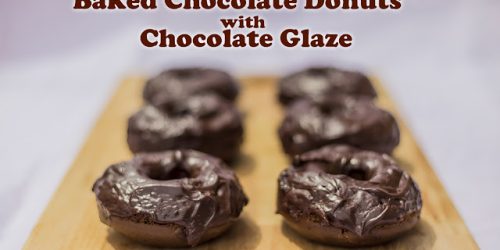 Baked Chocolate Donuts with Chocolate Glaze Recipe