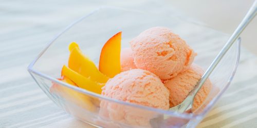 Peach Ice Cream Recipe