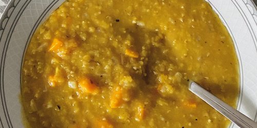 Lentil and Sweet Potato Soup