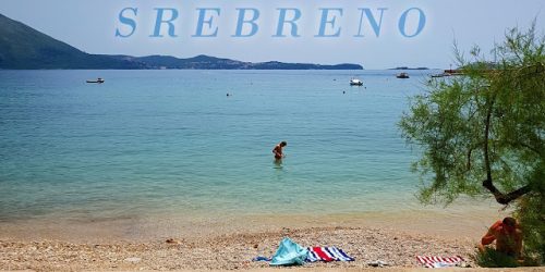 Taking a Swim in Srebreno, Croatia