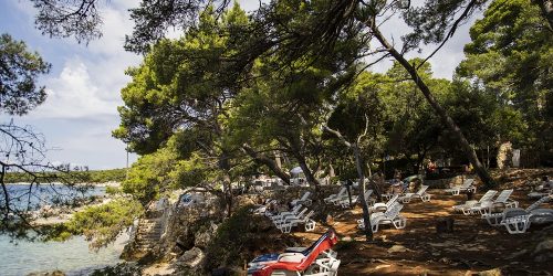 Visiting Frkanj Beach on Island Rab