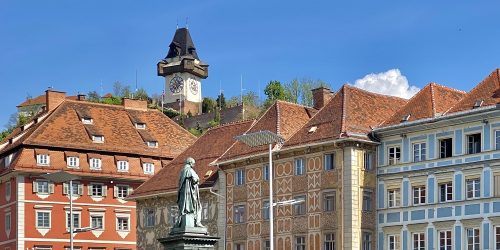 Daytime stroll through Graz