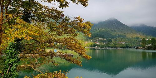 Colors of Autumn on the Grabovica Lake